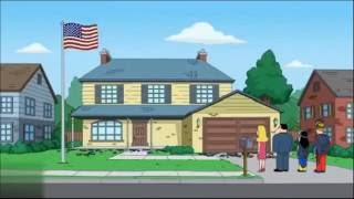 American Dad Funny moment House Drops on Steve