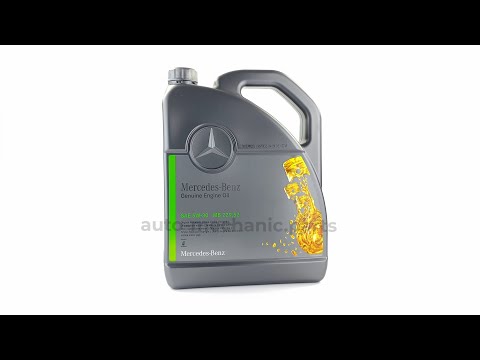Моторна олива MERCEDES-BENZ 5W-30 (MB229.52), 5 л. - ACEA A3/B4, C3 / API SN / MB 229.52, видео 1