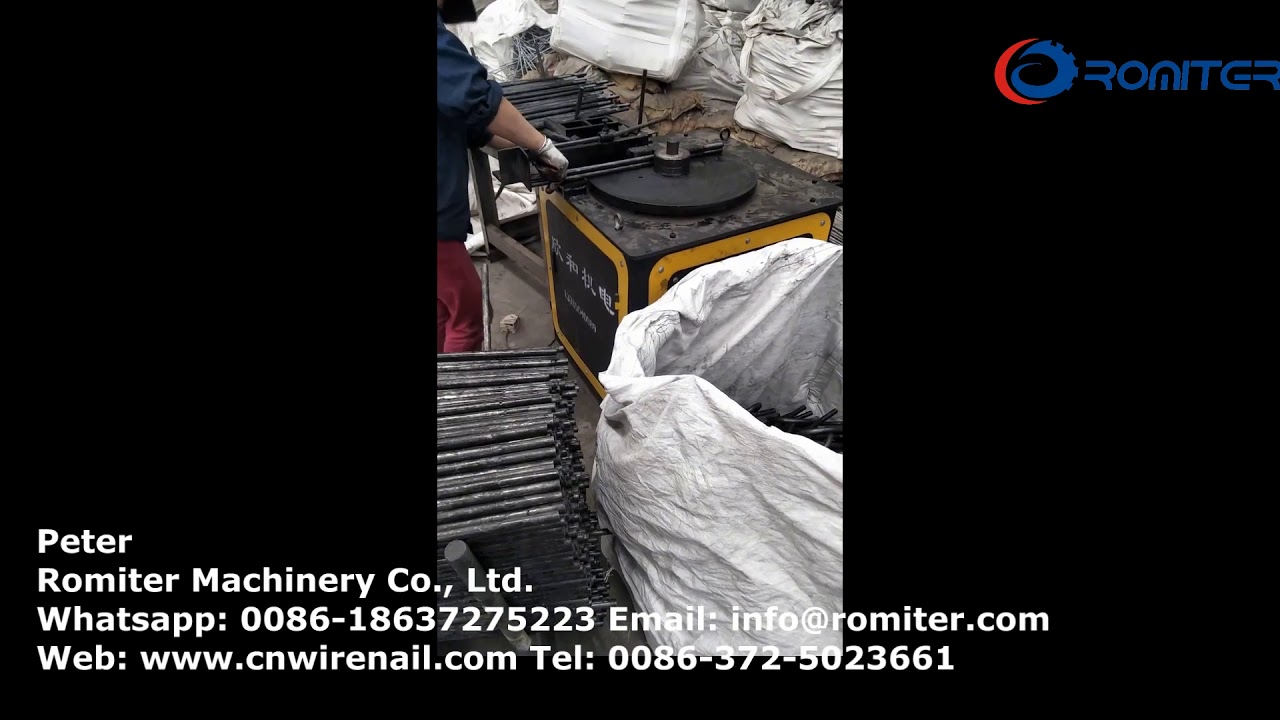 Automatic UBolt Shape Bending Machine YouTube