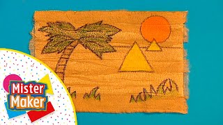 Dibujo Del Antiguo Egipto Con Vendas   Mister Maker En Espaol