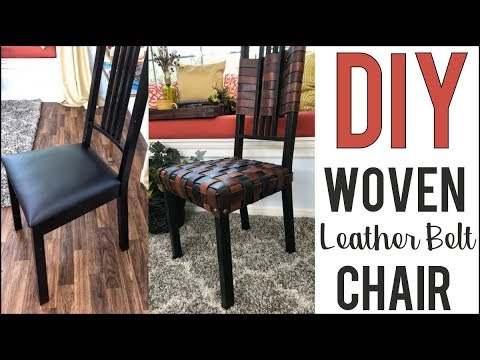 Furniture Makeover, DIY Leather Chair Makeover