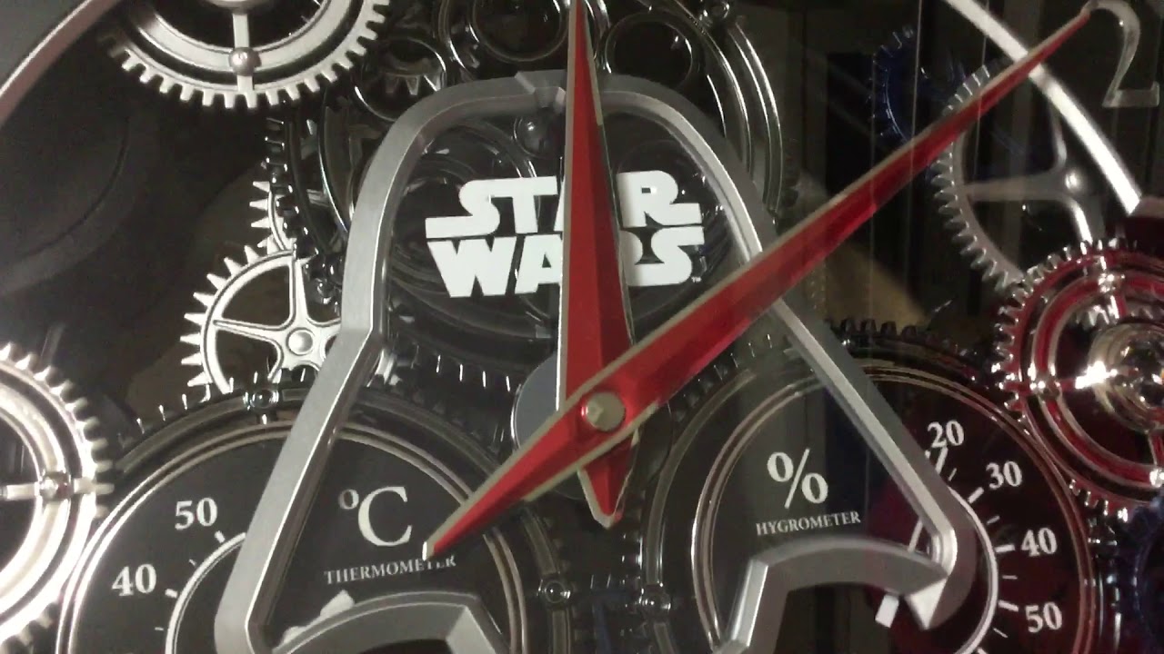 スターウォーズ カラクリ時計 中身 - YouTube