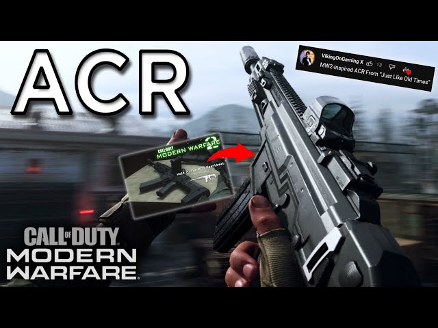 IW just Added the OG GHOST SKIN & OG ACR Weapon to Modern Warfare 2… 