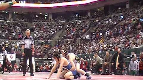 DIII 125 Finals Logan Stieber, Monroeville vs Zane...