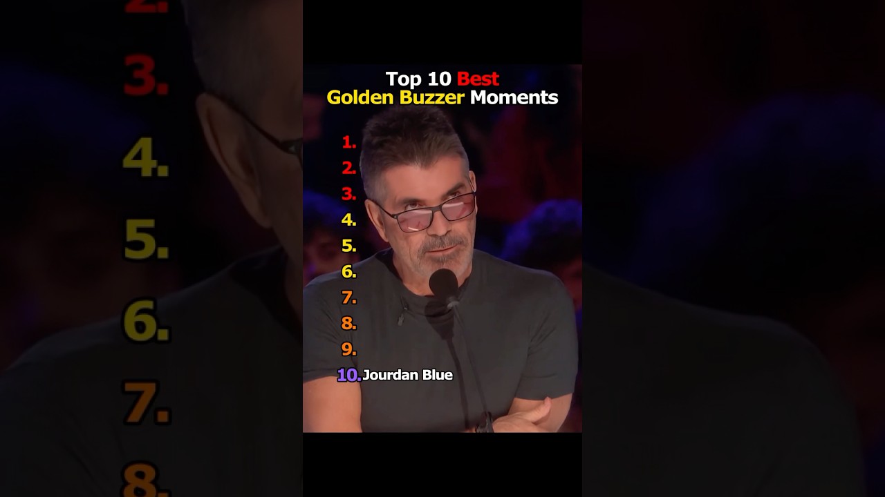 Top 10 best golden buzzer moments 