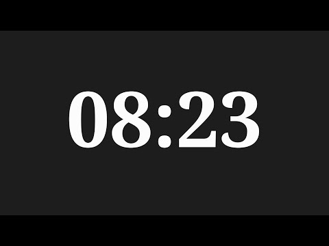 8 Minutes 23 Seconds Timer