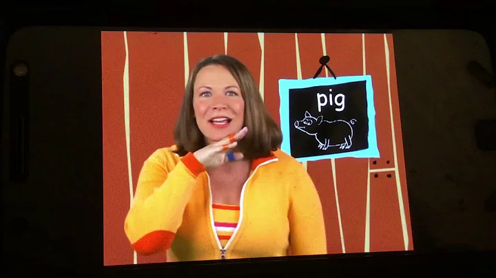 Signing time sign pig 🐖