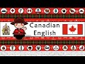 The Sound of the Canadian English dialect / accent (UDHR, Numbers, Greetings, Words & Sample Texts)