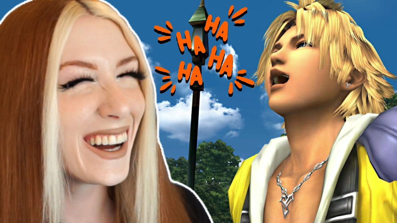 Реакция на сцену FFX HAHAH