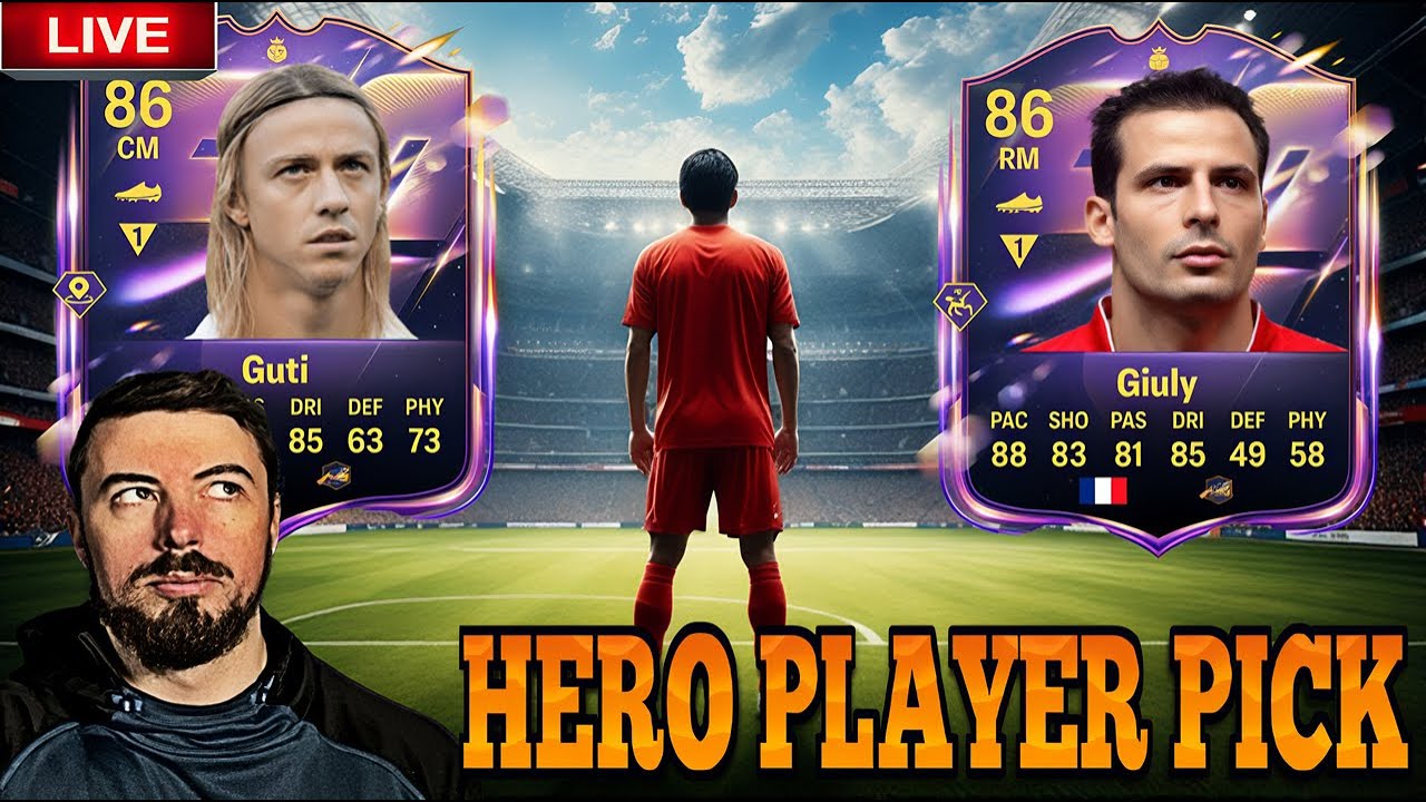 LIVE NEW HERO PICK| CHAMPS WARMUP| NEW EVO @6PM CONTENT? | FC 26 LIVE