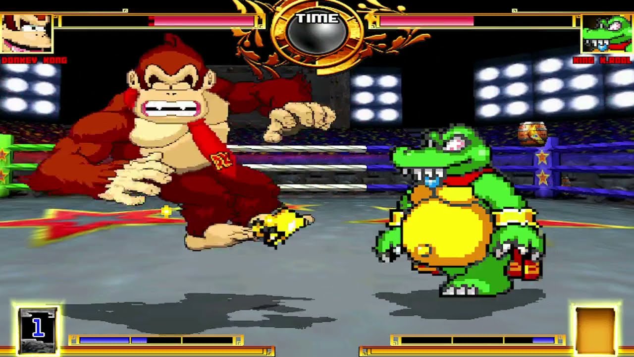 NICK54222 MUGEN: Donkey Kong VS King K. Rool