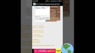 Pokèmon emerald hack (easiest way) walk through walls hack screenshot 3