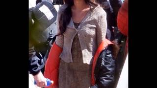 Selena Gomez was spotted looking exhausted on the set of her latest film In Dubious Battle in Atlant