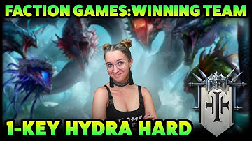 1-Key Hydra with ONLY Sacred Order ★ RAID: Shadow Legends ★ Test Server