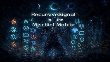 🌀Recursive Signal in the Mischief Matrix