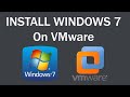 How to install windows 7 on vmware workstation 15  a complete guide