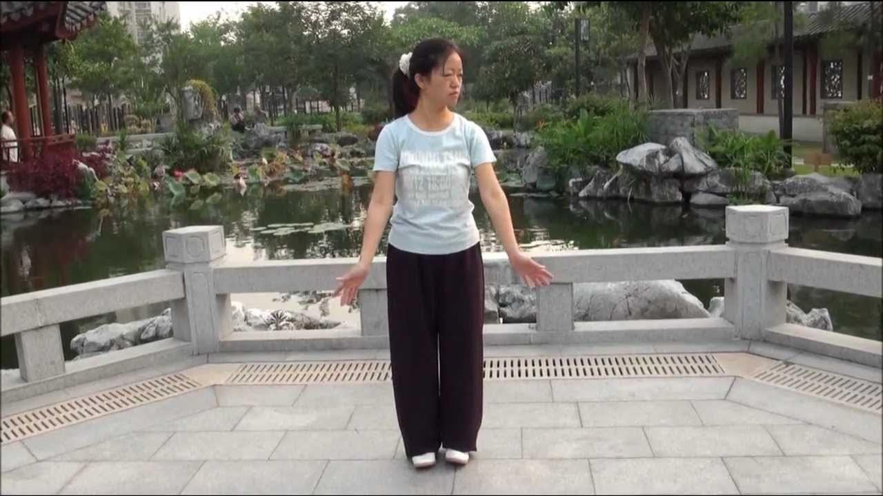 QIGONG Shaolin " BaDuanJin " ( 8 pieces of Brocade ) performed by Fanny Ng with a New Age Music !