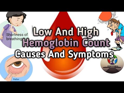 Video: Low Hemoglobin - Causes And Symptoms Of Low Hemoglobin