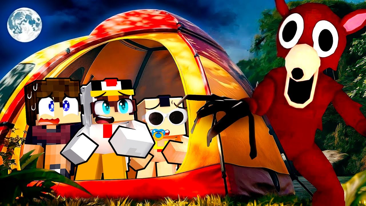 On fait une SURVIE dans la FORET avec SHADO sur Minecraft ! Le monstre 99 NUITS nous ATTAQUE !