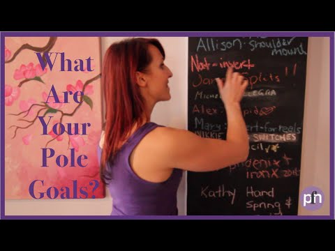 How To Create Pole Goals To Help Your Training