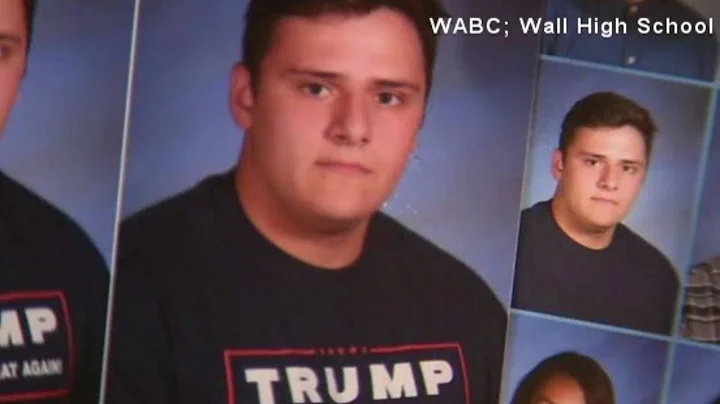 Trump slogan on high school student's shirt erased from yearbook