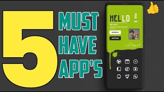 Top 5 Best Android Apps You Must Try in 2025 | Useful & Amazing Apps