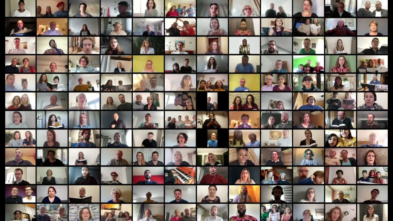 Chorale virtuelle - Je louerai l'Eternel (RF 150)