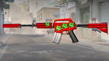 CS2 Updated FLIPSID3 Foil Boston - M4A1 Hot Rod + 4x Boston Foil Sticker Craft