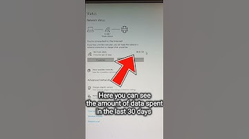 How to Check DATA USAGE On Your PC! 💻🔍 #pc #internet
