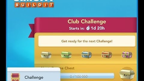 simcity buildit new update - club challenges - how does it work - free vu items? - random games