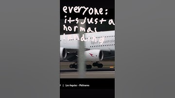 It’s not just a normal landing 😢 #landing #plane #avgeek