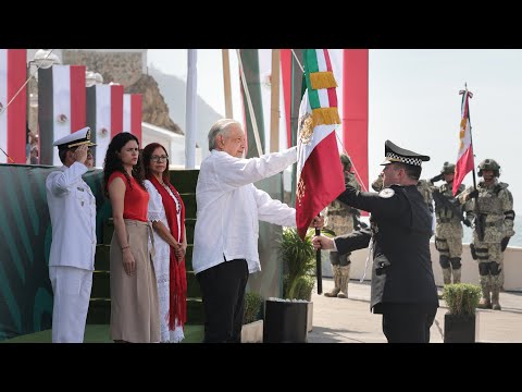 Día de la Bandera, desde Mazatlán, Sinaloa