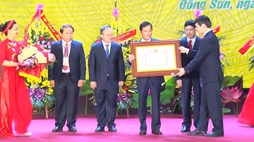 Thanh Hóa: Đông Sơn đạt chuẩn huyện nông thôn mới