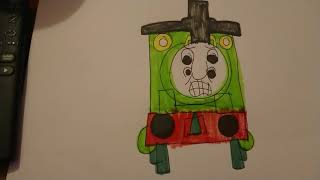 Percy snorting angrily like a pig