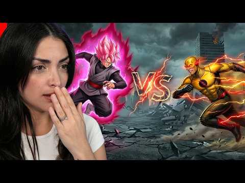 Goku Black vs Reverse-Flash… This Broke TIME | Death Battle Reaction