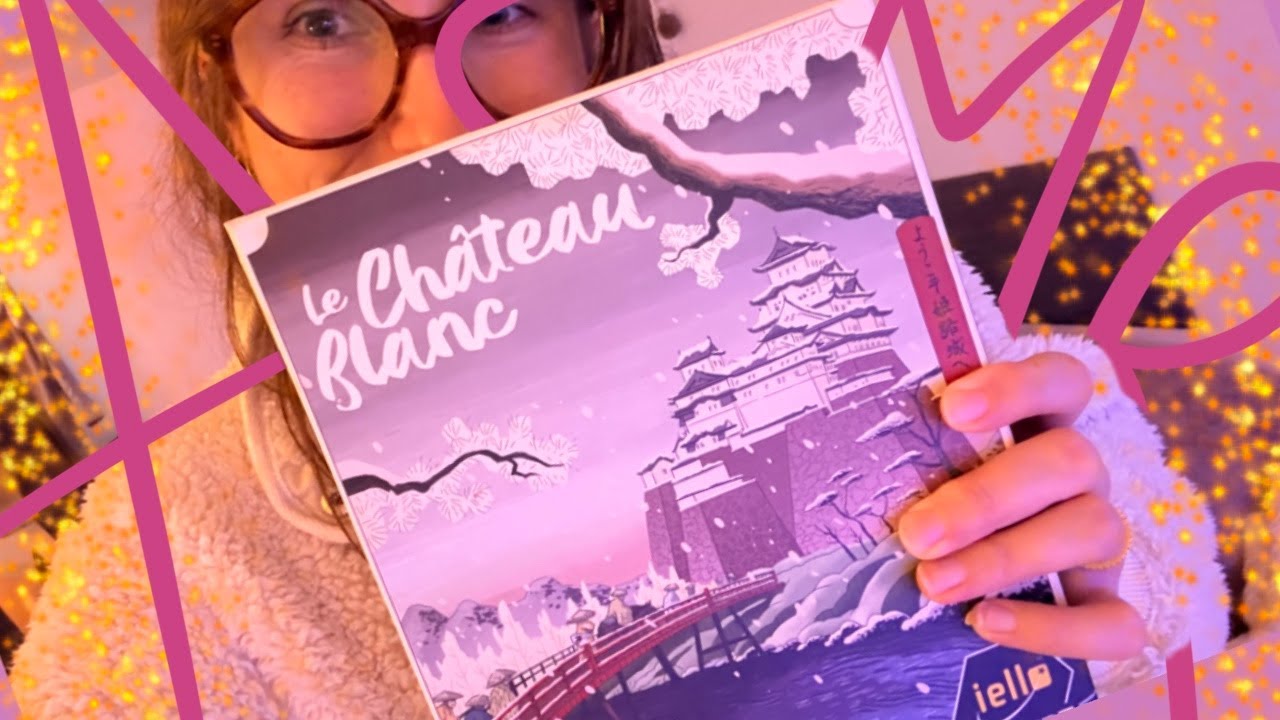 ASMR ✨ Jeu de société : La chateau blanc 🏯