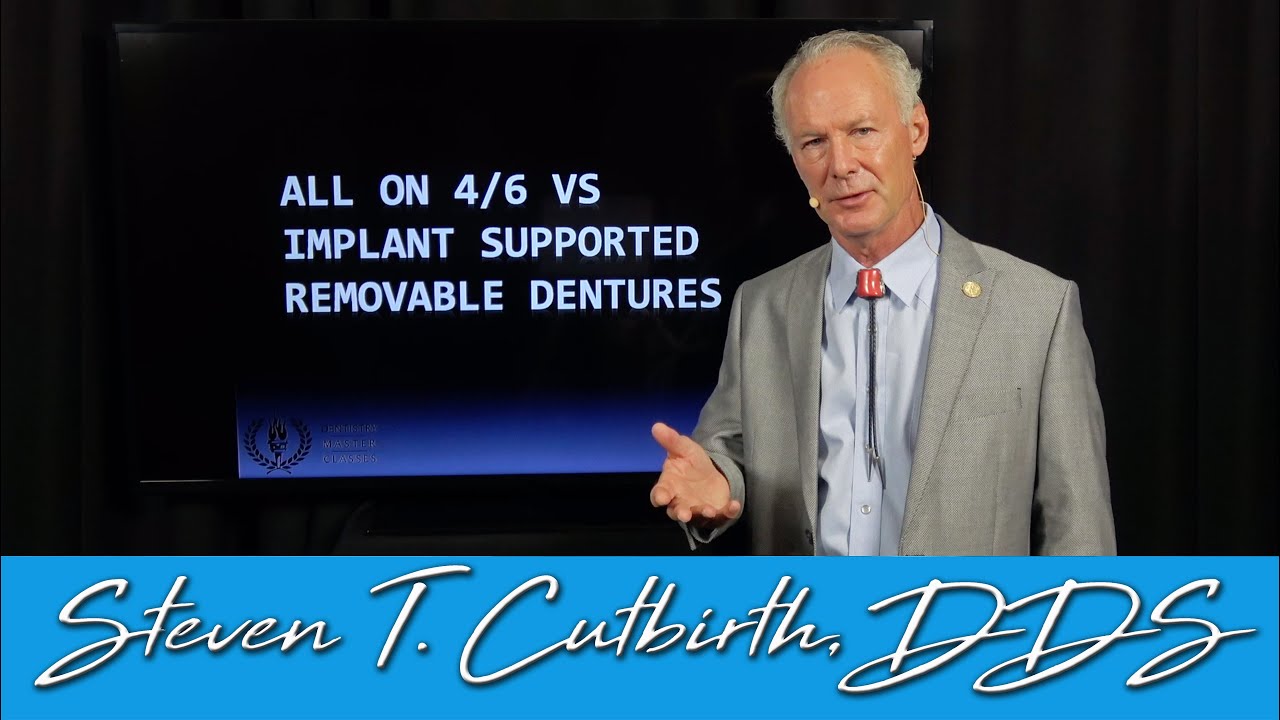 All on 6 vs Implant Supported Removable Dentures - Dental Minute with Steven T. Cutbirth, DDS