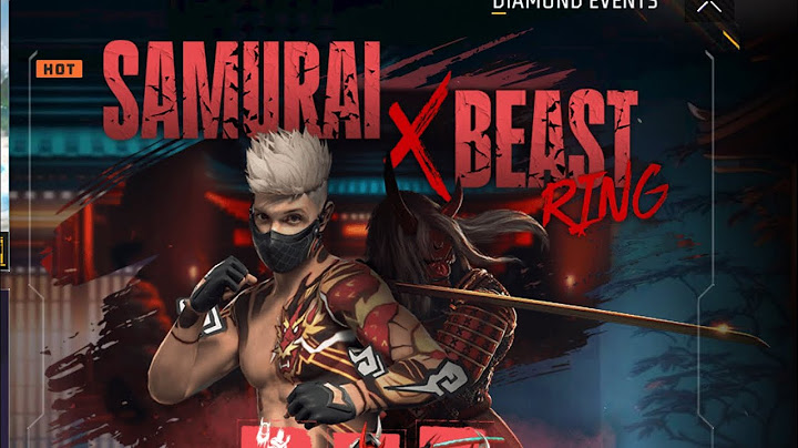 SAMURAI X BEAST RING EVENT FREE FIRE I ZOMBIE SAMURAI BUNDLE RETURN EVENTSPIN | FREE FIRE NEW EVENT