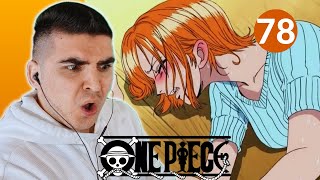 NAMI IS SICK?! 😰, One Piece Ep 76-78 REACTION