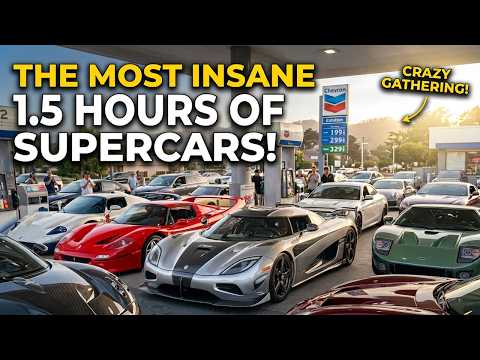 1.5 Hours of Pure Supercar Madness | Monterey Car Week Highlights