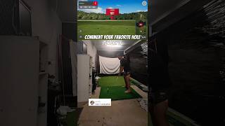 Golf in the Mirror, Golf in the Carport #golfshorts #rapsodo