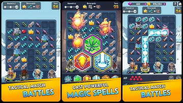 Squad Match - Puzzle Heroes Mobile Game | Gameplay Android