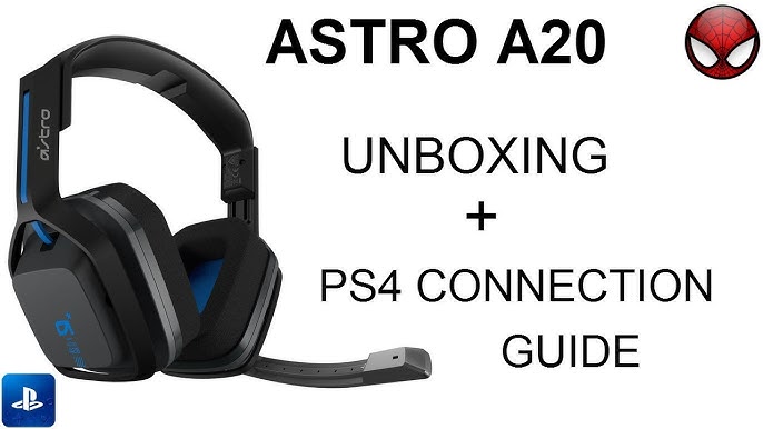  ASTRO Gaming A20 Wireless Headset Gen 2 for PlayStation 5 and  4, PC & Mac - White/Blue : Everything Else