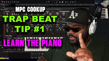 MPC Cookup: Making Trap Beats in MPC 3 Desktop Playing The Keys