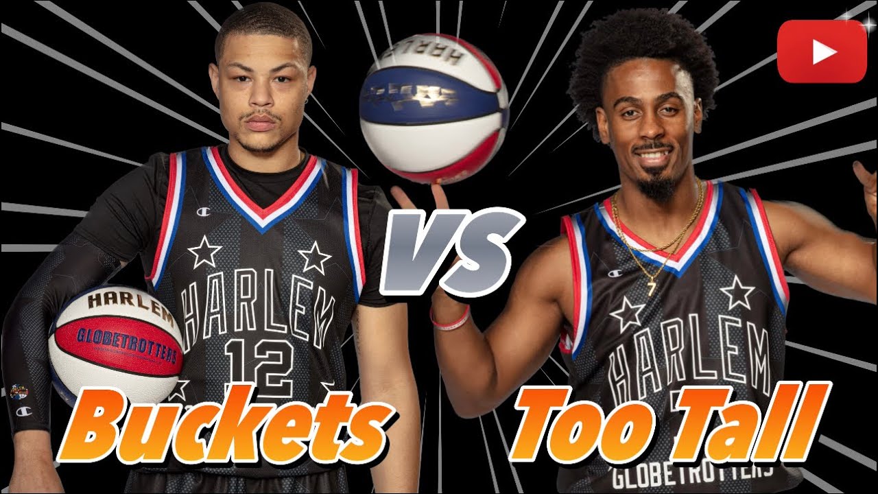 Buckets Barrera vs Too Tall Winston Harlem Globetrotters YouTube