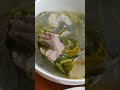 ស្ងោរប្រហោងត្រីនិងស្លឹកជន្លង់ឆ្ងាញ់ fish ball with self grown veggies #shortvideo#shortsfeed#cooking