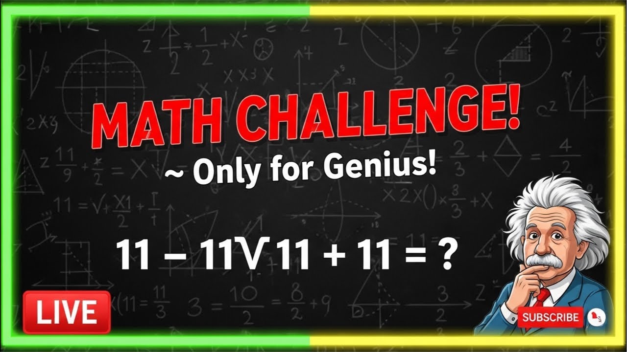 MATH CHALLENGE 🧠 - YouTube