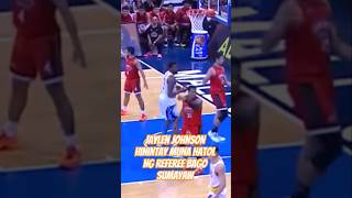 Jaylen Johnson Hinintay Muna Hatol Ng Referee Bago Sumayaw viral pbaupdates shorts
