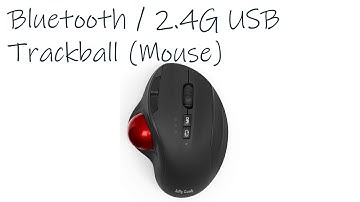 Unbox & Demo: Bluetooth /  2.4G USB Jelly Comb Trackball Mouse