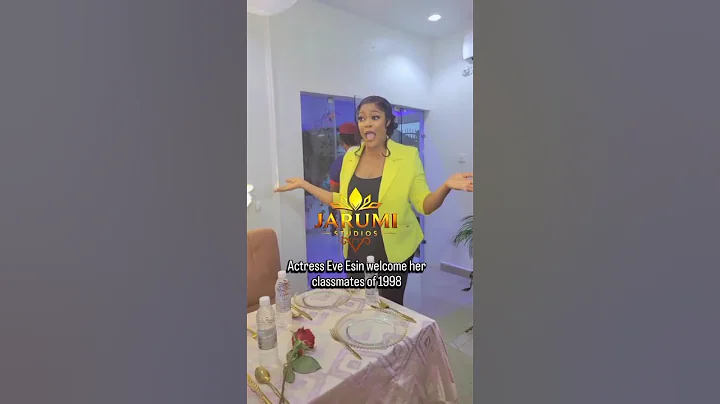 Adorable Moment Eve Esin & Her Husband Host Her Old Classmates #shorts #viral